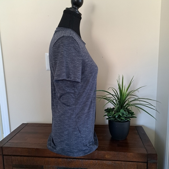 Mondetta Tee Short Sleeved Women's XS Blue Mix Active Top Lightweight T-shirt - Picture 4 of 11